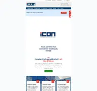 Kleine Seitenvorschau von icon-container.de