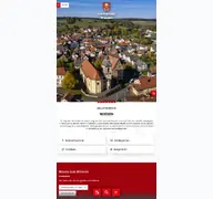 Kleine Seitenvorschau von gemeinde-wiesen.de