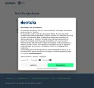 Kleine Seitenvorschau von account.dentolo.de