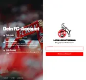 Kleine Seitenvorschau von account.fc.de