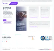 Kleine Seitenvorschau von account.genua.de