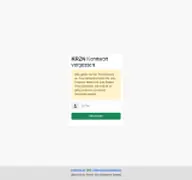 Kleine Seitenvorschau von account.krzn.de