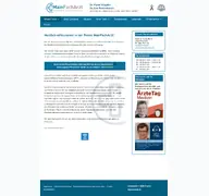 Kleine Seitenvorschau von mainfacharzt.de