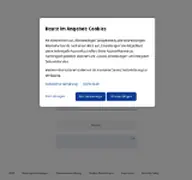 Kleine Seitenvorschau von account.mein-aldi.de