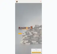 Kleine Seitenvorschau von magdebuch.de