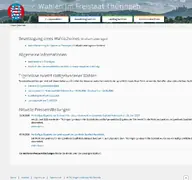 Kleine Seitenvorschau von wahlen.thueringen.de