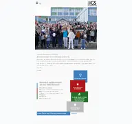 Kleine Seitenvorschau von igs-buseck.de