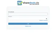 Kleine Seitenvorschau von account.sharedeals.de