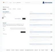 Kleine Seitenvorschau von account.stellenticket.de