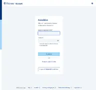 Kleine Seitenvorschau von account.thieme.de