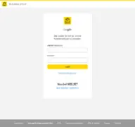 Kleine Seitenvorschau von account.web.de