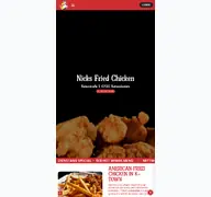 Kleine Seitenvorschau von nicksfriedchicken.de