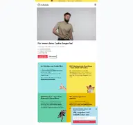 Kleine Seitenvorschau von clickskeks.at