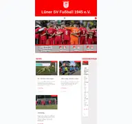 Kleine Seitenvorschau von luener-sv.de