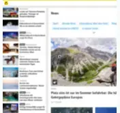 Kleine Seitenvorschau von route.web.de