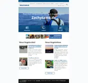 Kleine Seitenvorschau von zachytame.de