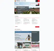 Kleine Seitenvorschau von achern.de