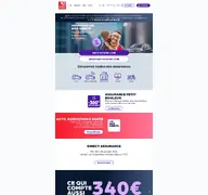 Kleine Seitenvorschau von direct-assurance.fr