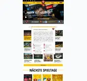 Kleine Seitenvorschau von dynamo-dresden.de