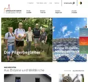 Kleine Seitenvorschau von erzdioezese-wien.at