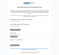 Kleine Seitenvorschau von secure.dg-datenschutz.de