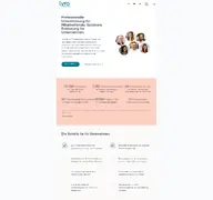 Kleine Seitenvorschau von lyrawellbeing.de