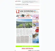 Kleine Seitenvorschau von lz-am-sonntag.de