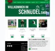 Kleine Seitenvorschau von schnuedel-fanshop.de