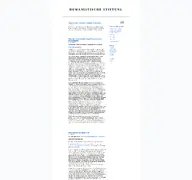 Kleine Seitenvorschau von humanistische-stiftung.de