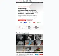 Kleine Seitenvorschau von acrylstore24.de