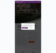 Kleine Seitenvorschau von acsgroup.de