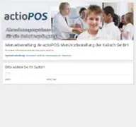 Kleine Seitenvorschau von actiopos.de