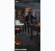 Kleine Seitenvorschau von activa-grills.de