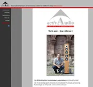 Kleine Seitenvorschau von activaudio.ch