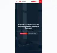 Kleine Seitenvorschau von lexisnexis.at