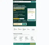 Kleine Seitenvorschau von rohrreinigung-donner.de