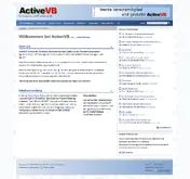 Kleine Seitenvorschau von activevb.de