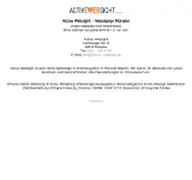 Kleine Seitenvorschau von active-websight.de
