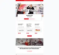 Kleine Seitenvorschau von activ-fitness-deutschland.de