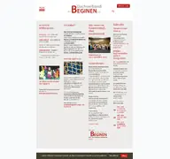 Kleine Seitenvorschau von dachverband-der-beginen.de