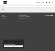 Kleine Seitenvorschau von schokoladen.tickettoaster.de