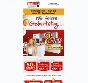 Kleine Seitenvorschau von rolli-kuechendiscount-aktion.de