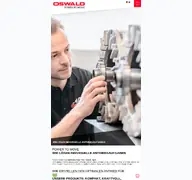 Kleine Seitenvorschau von oswald.de