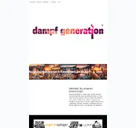Kleine Seitenvorschau von dampf-generation.de