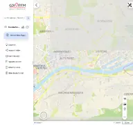 Kleine Seitenvorschau von geoportal.frankfurt.de