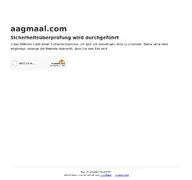 Kleine Seitenvorschau von aagmaal.com