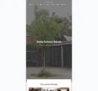 Kleine Seitenvorschau von gretaschoonschule.de