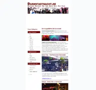 Kleine Seitenvorschau von darmstadtnacht.de