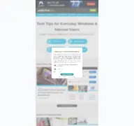 Kleine Seitenvorschau von addictivetips.com