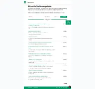 Kleine Seitenvorschau von jobs.psd-nuernberg.de